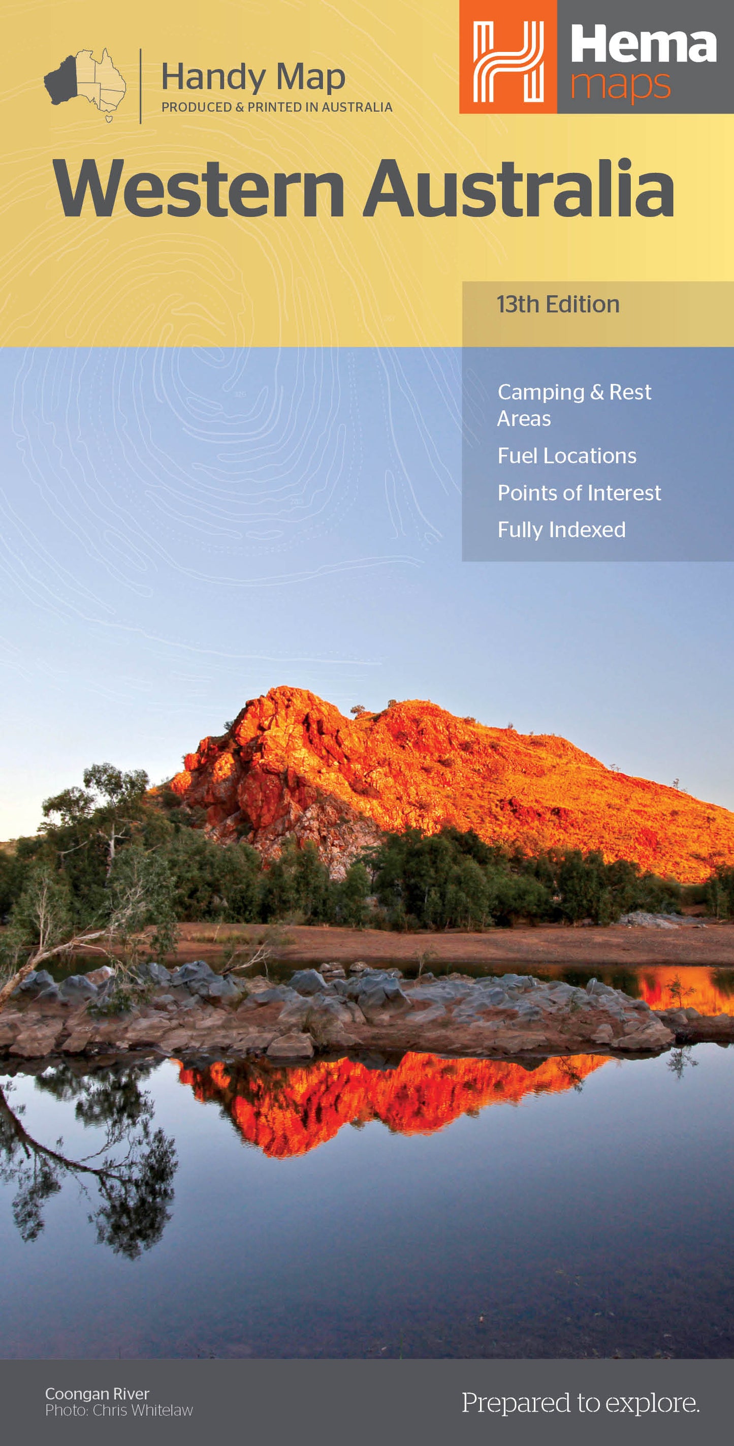 Western Australia Handy Map Edition 13 - 9321438001560