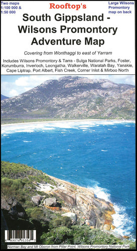 South Gippsland - Wilsons Promontory Map - 689076913560