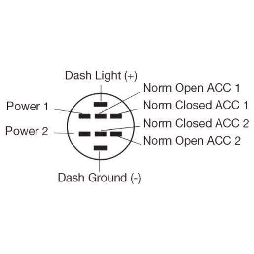 Narva Push Button Switch Off/On SPST Red LED - 60076BL