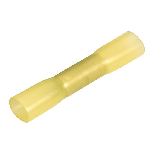 Narva Adhesive Lined Heatshrink Male 4mm Blade Terminal Blue 20 Pack - 56322BL