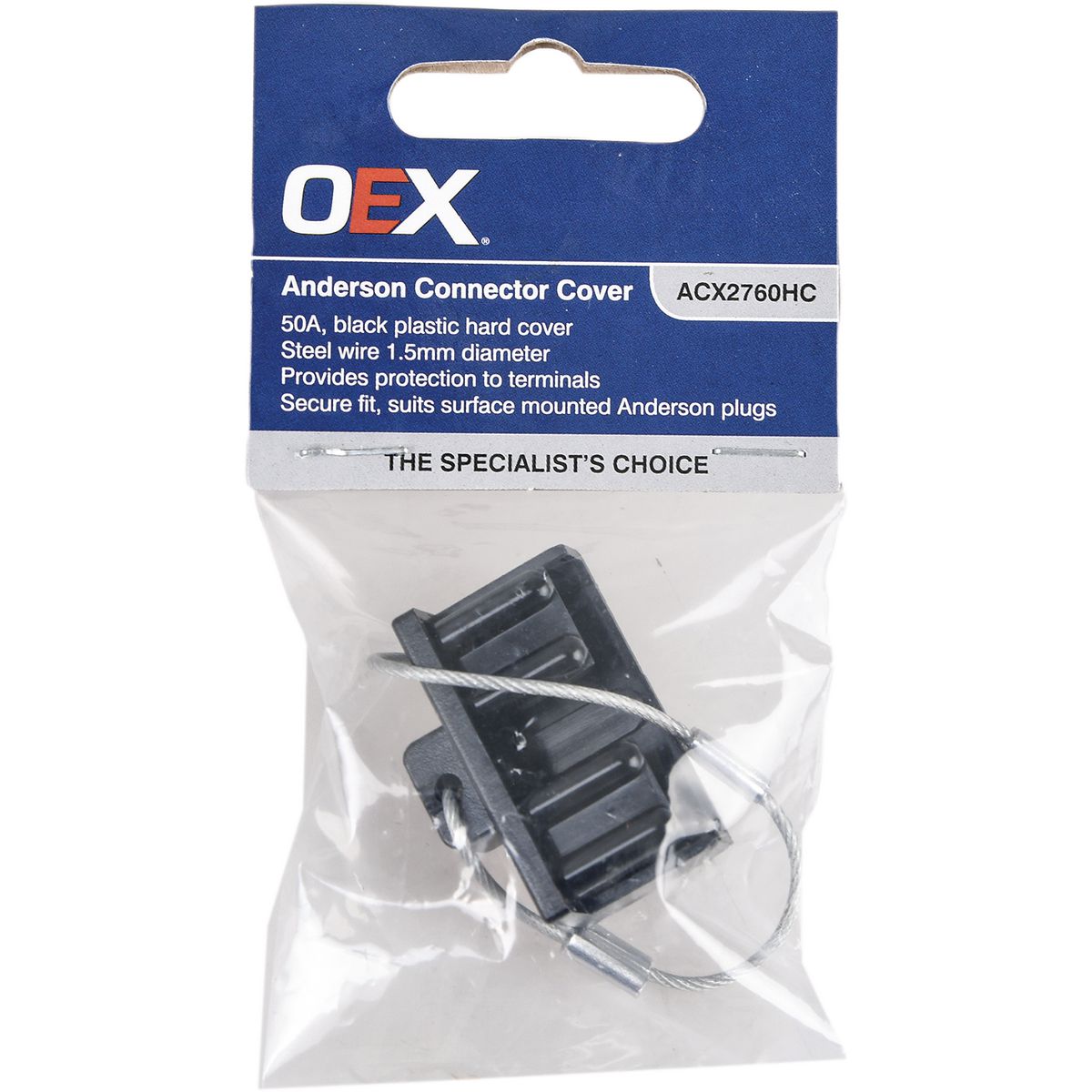 OEX Hard Plastic Cover Suit 50A Anderson Plug - ACX2760HC