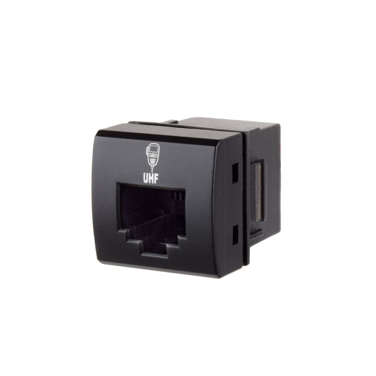 Narva OE Style Push Button Switch UHF Radio Symbol 12V Blue Illumination Suits Toyota 21 x 21mm Actuator - 63413BL