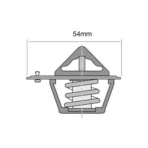 Tridon High Flow Thermostat 54Mm - 82 Degrees C - TT2041-180