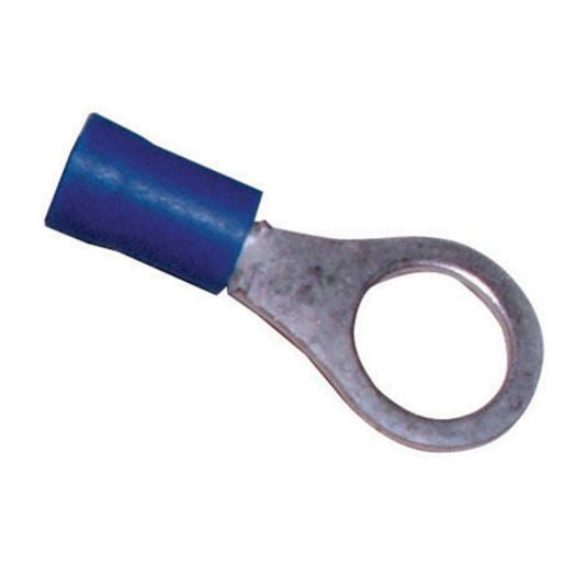 OEX Crimp Terminal Female Bullet Red 4mm Polycarbonate (50 Pack) - ACX3034/50