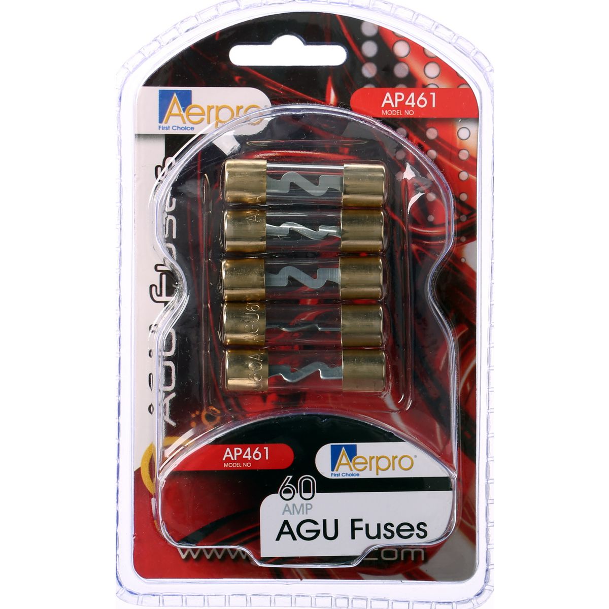 Aerpro AGU 60 Amp Fuse - 5 PK - AP461