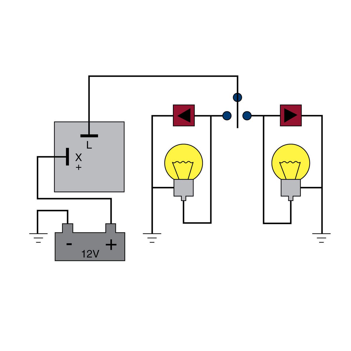 Tridon Flasher Unit-12V 2 Pin - EP12