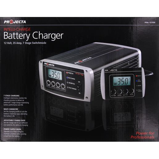 PROJECTA Intelli-Charge 35A 12V Battery Charger 7 Stage Auto IC3500