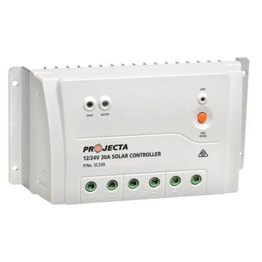 PROJECTA 20A 12/24V Solar Charge Controller 3 Stage Auto W/ Remote - SC320D