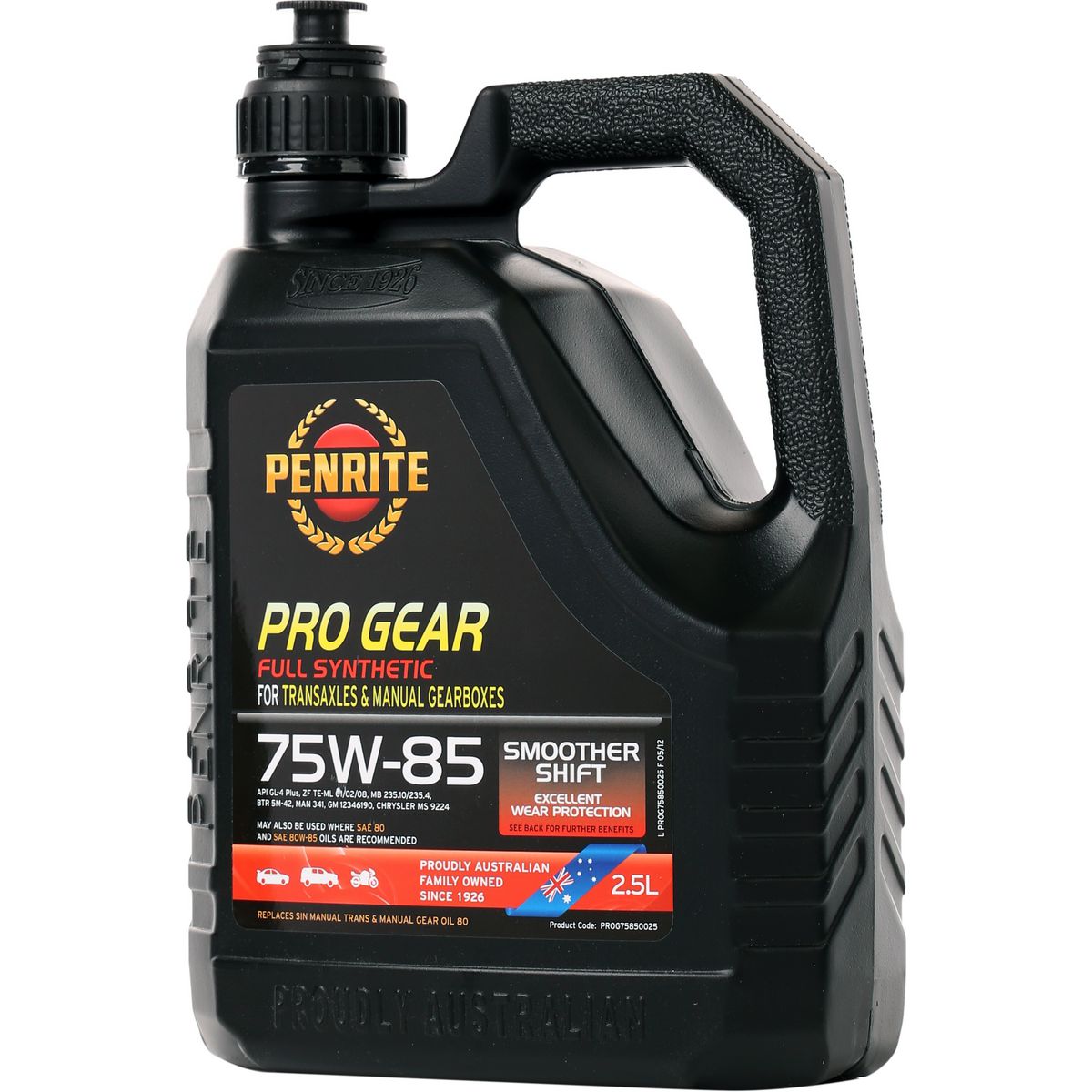 Penrite Pro Gear 75W-85 Gear Oil 2.5L - PROG75850025