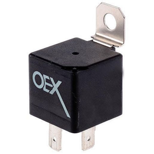 OEX Mini Relay 12V 4 Pin Normally Open 40A - Resistor Protected, Sealed - ACX1939RBL