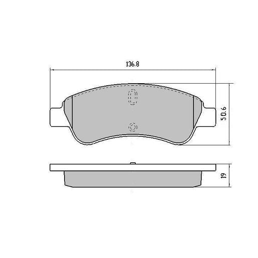 RDA Brakes Extreme Brake Pad Set Front - RDX1954SM