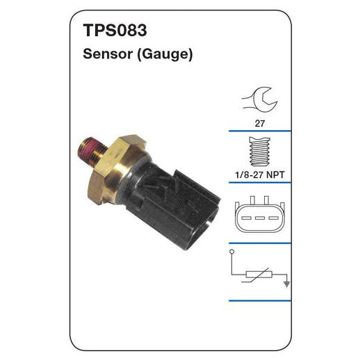 Tridon Oil Pressure Switch (Gauge) - TPS083