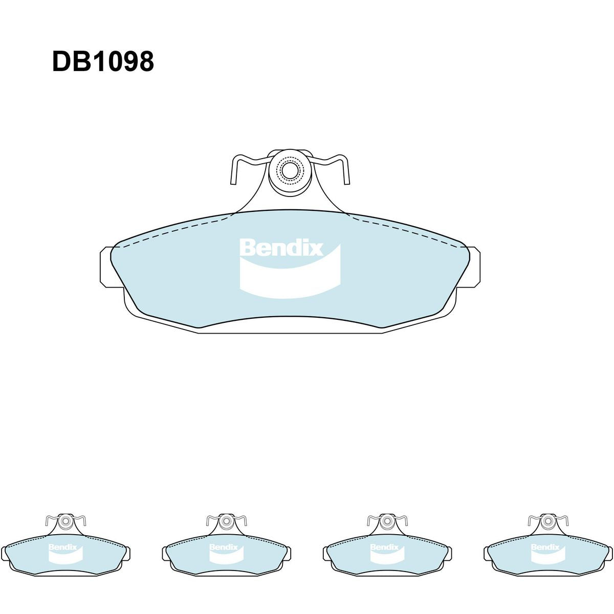 Bendix Brake Shoe - BS1083