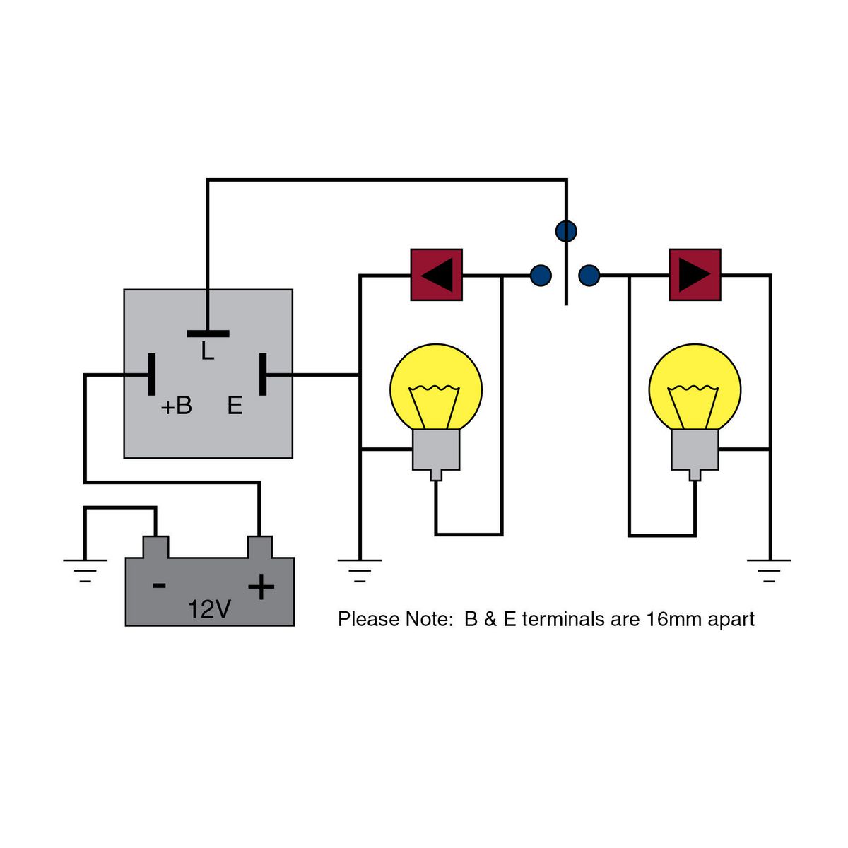 Tridon 12V 3Pin Flasher Boxed - EP34