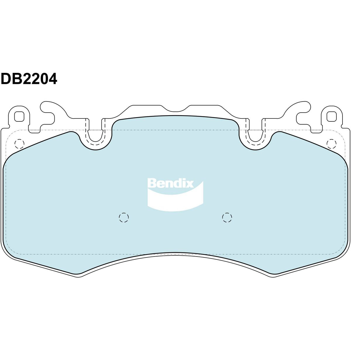 Bendix Brake Pads Set 4WD - DB1328-4WD