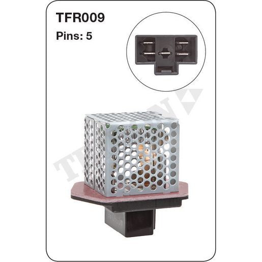 Tridon Heater Fan Resistor - TFR009