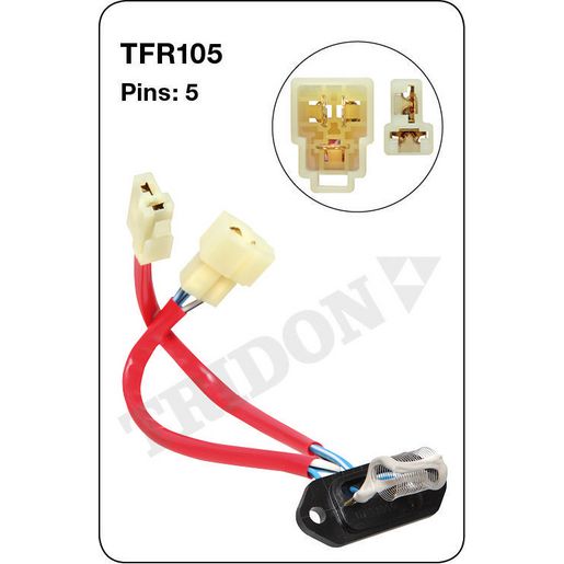 Tridon Heater Fan Resistor - TFR105