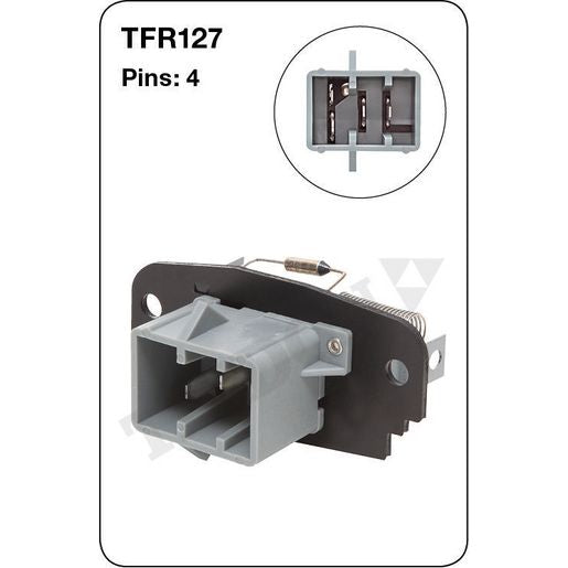 Tridon Heater Fan Resistor - TFR127