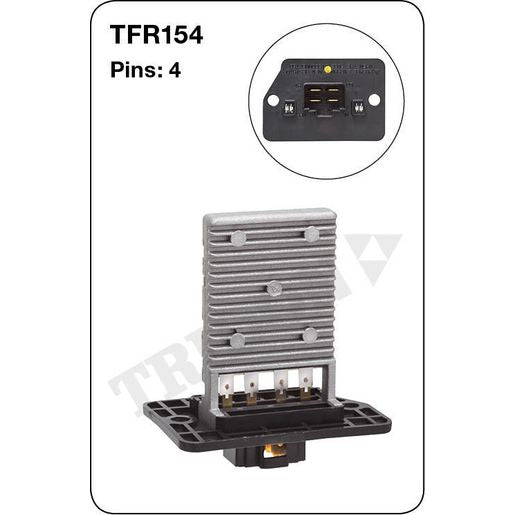 Tridon Heater Fan Resistor - TFR154