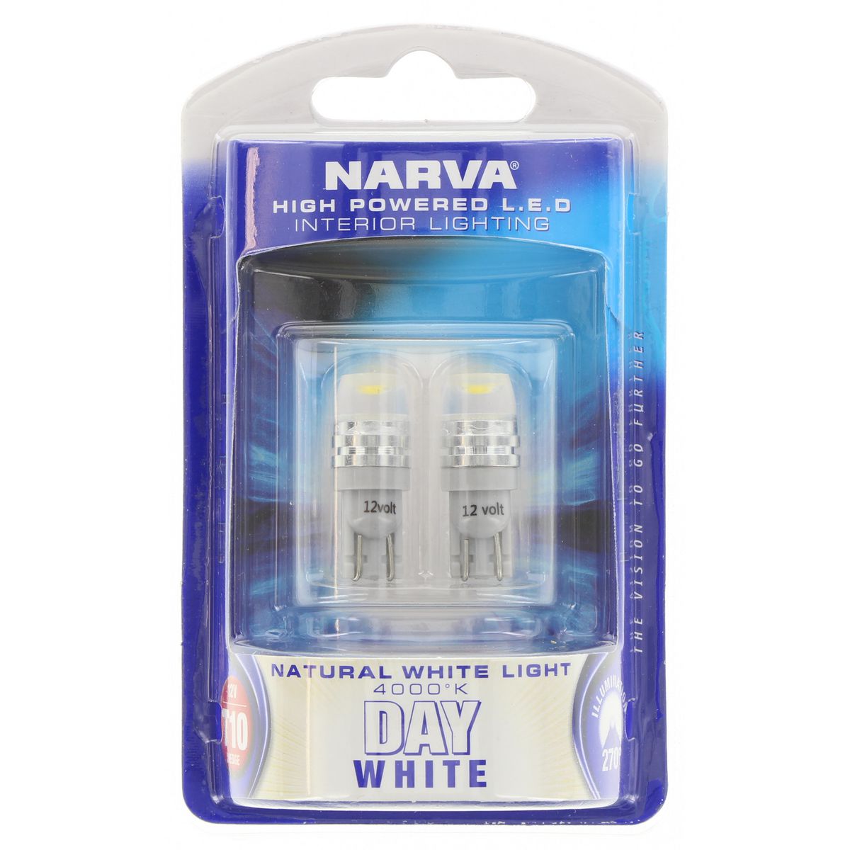 Narva LED Wedge 4000K Globe - 18060BL