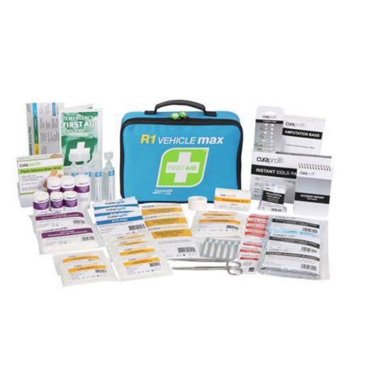 FastAid First Aid Kit R1 Vehicle Max, Soft Pack - FAR1V30