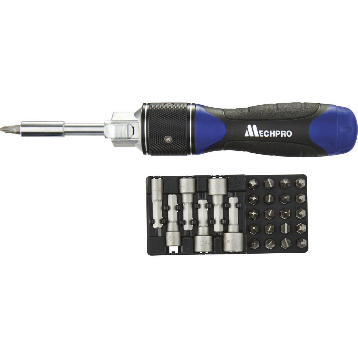 Mechpro Blue Double Drive Screwdriver Set 28pc - MPBSD103K