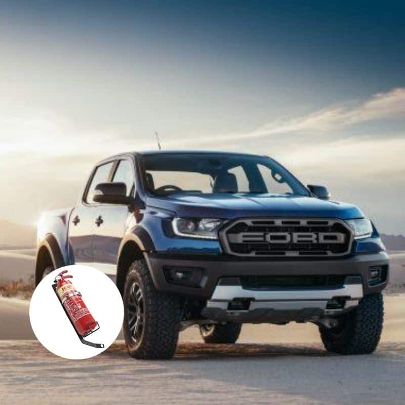 Kap Industries Fire Extinguisher Bracket to suit Ranger/Raptor/Everest - KI-RANG-PK
