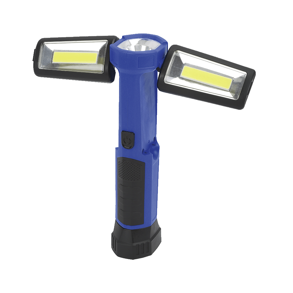Mechpro Blue 400 Lumen Rechargeable LED Magnetic Work Lamp - MPBWLF