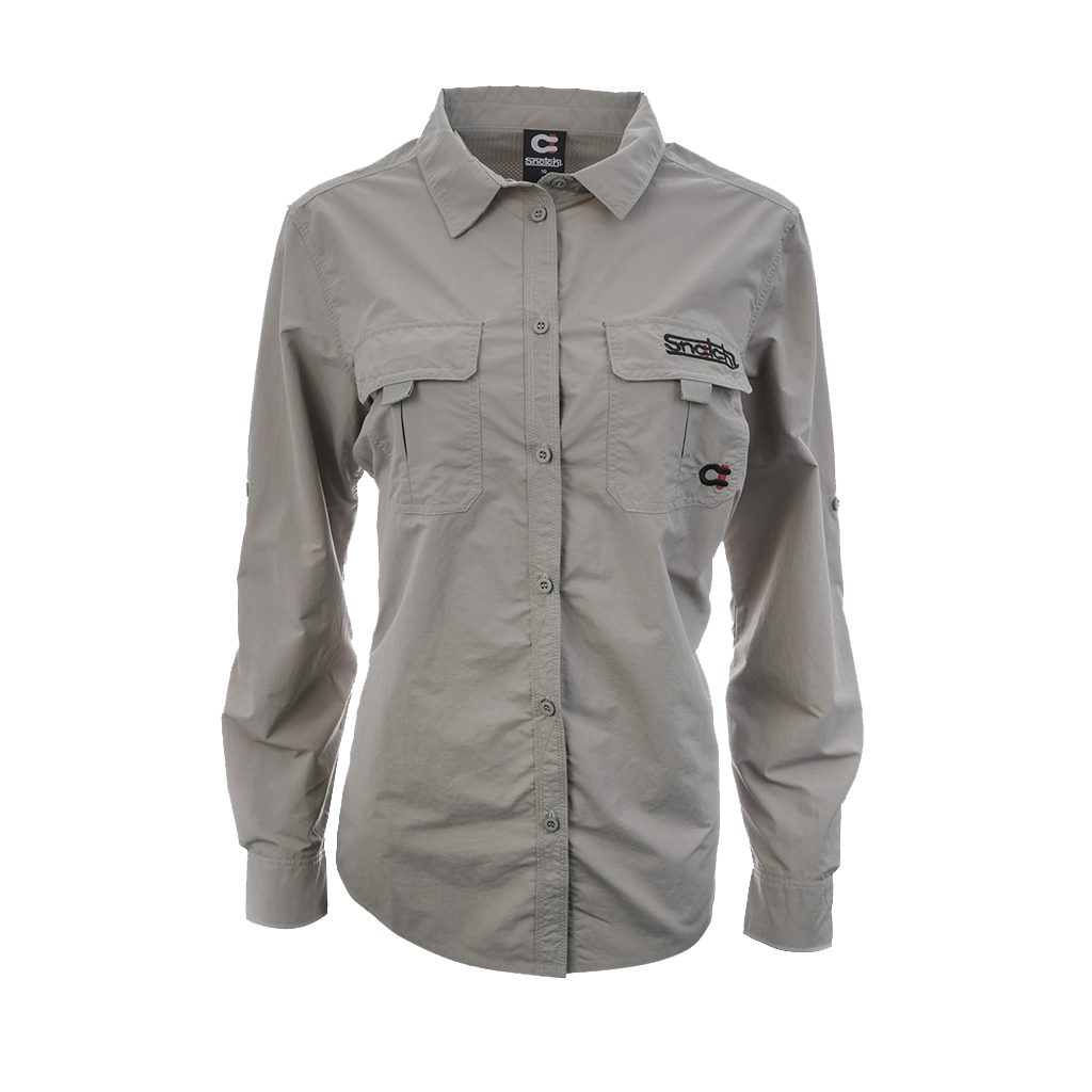 Women's Long Sleeve Action Shirt Dirty Stone - SF4001DS