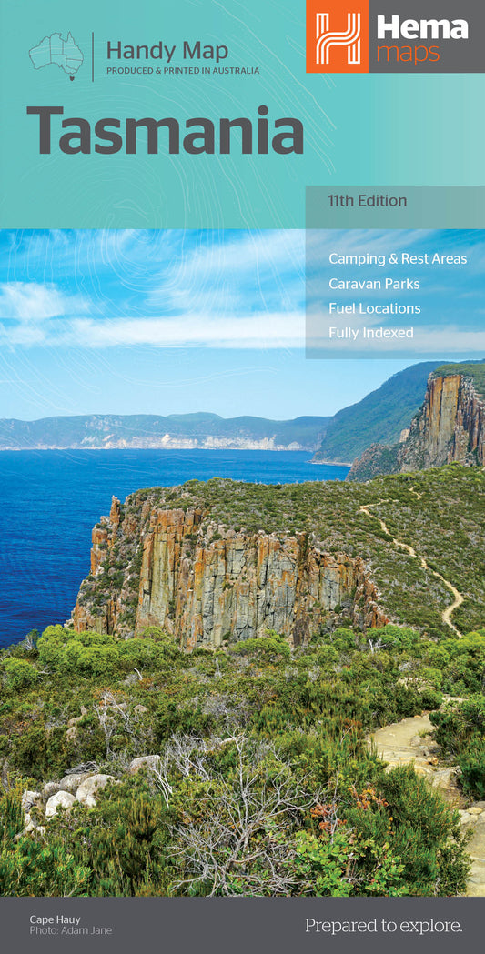 Tasmania Handy Map Edition 11 - 9321438002246