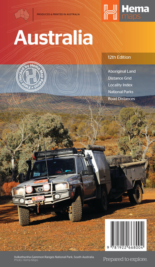 Australia Large Map 11th Editionition - 9781876413064