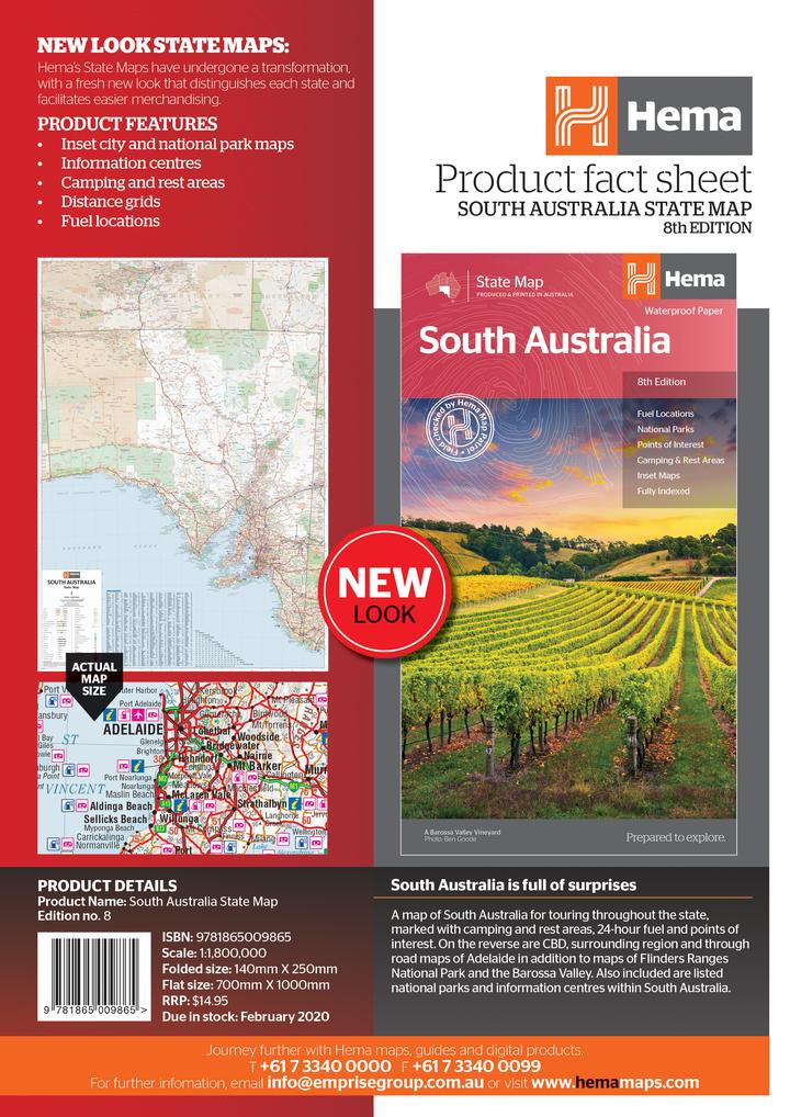 South Australia State Edition 7 - 9781865006802
