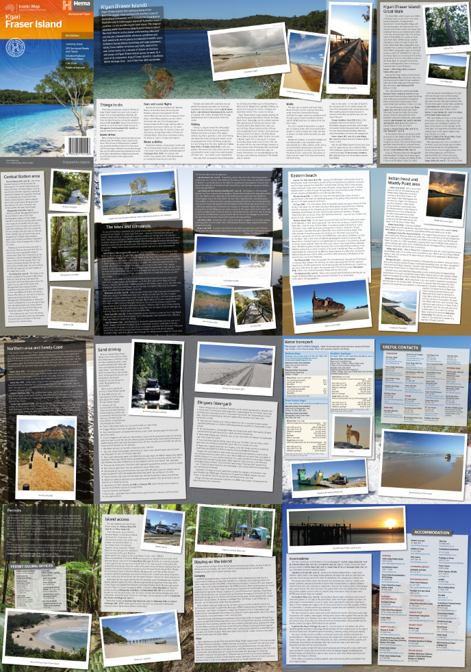 Fraser Island Map 9th Edition - 9781925195156