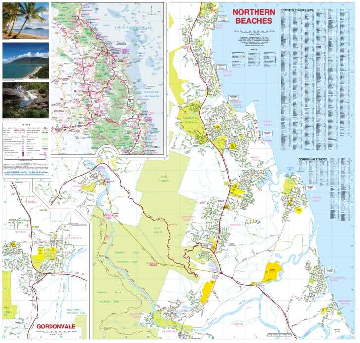 Cairns And Region Map 14th Edition - 9781865008912
