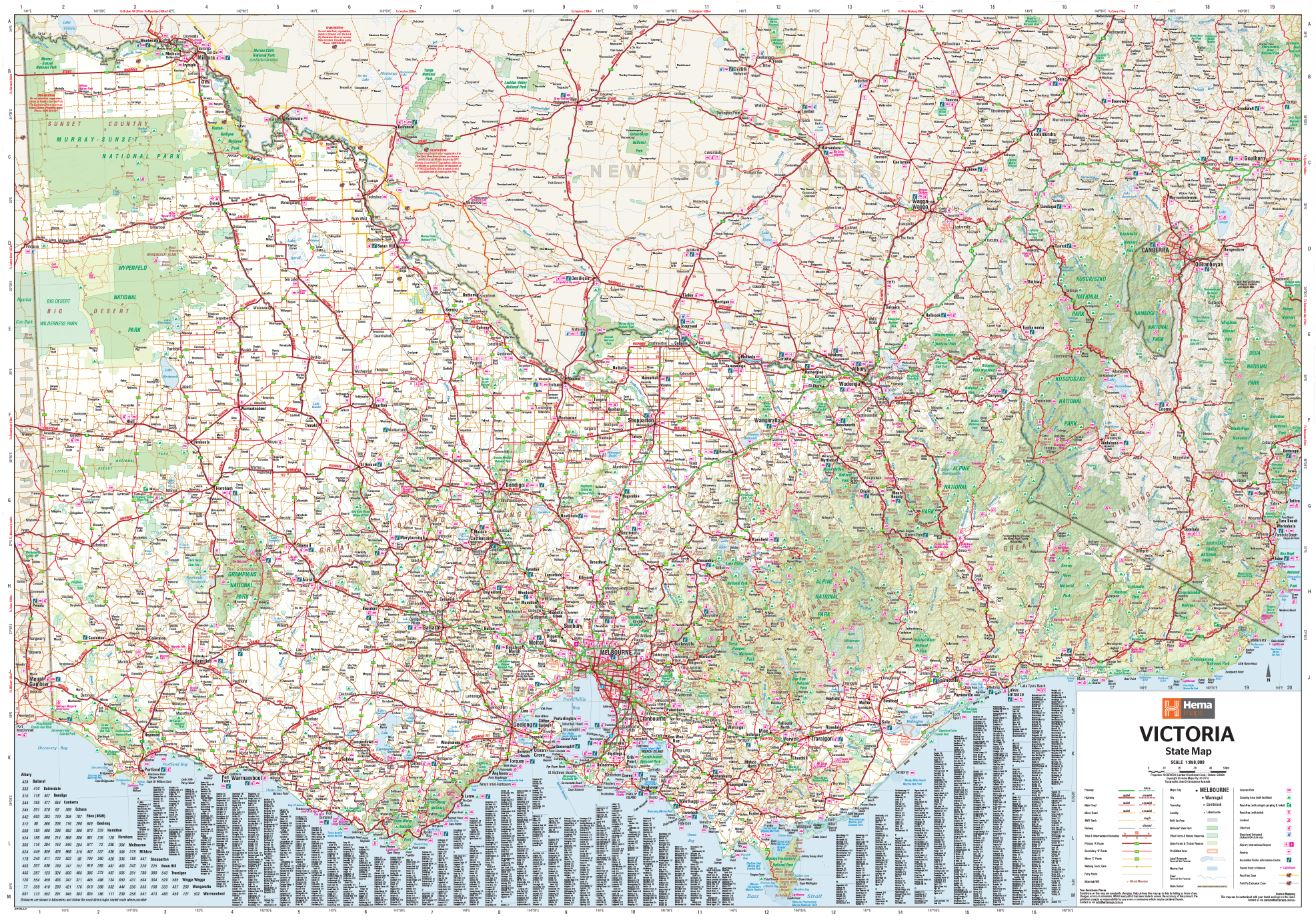 Victoria State Map Edition 9 - 9781865009834