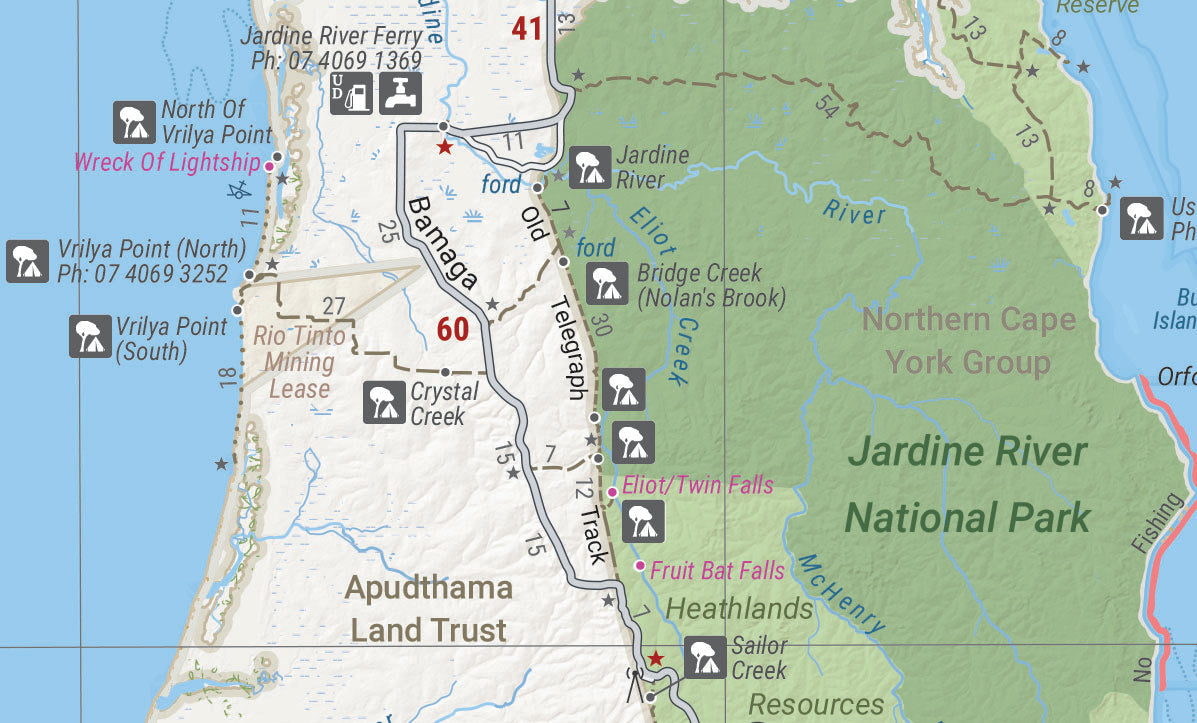 Cape York Map 14th Edition - 9781925195149