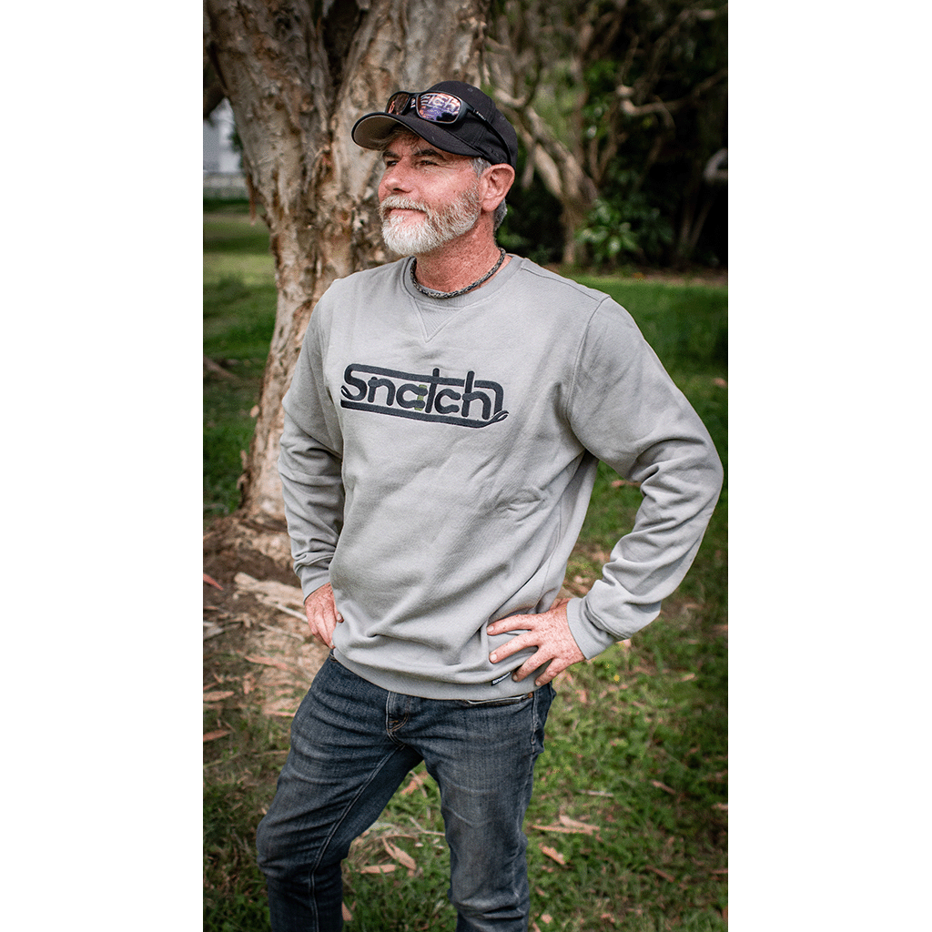 Embroidered Sweater Dirty Stone