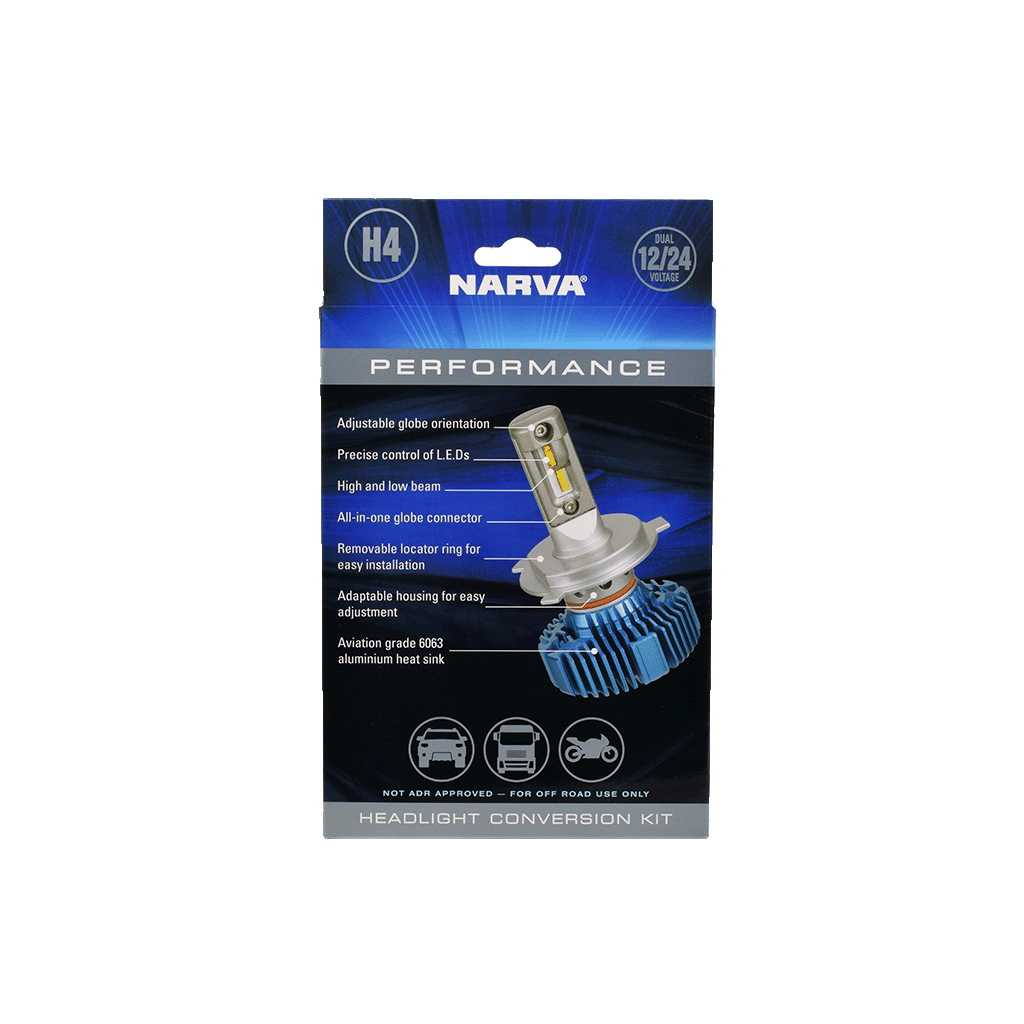 Narva H4 12V/24V LED Conversion Kit - 18404