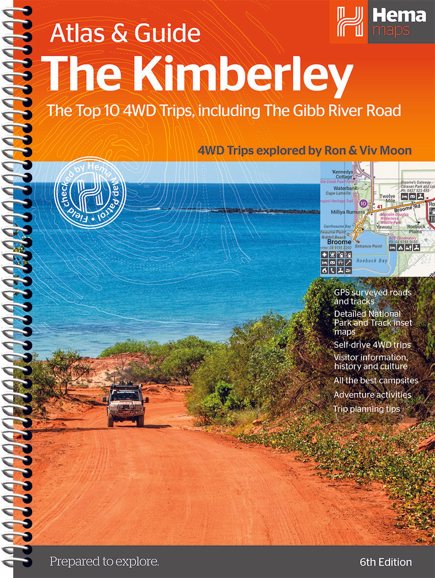 Kimberley Atlas And Guide Edition 6 - 9781876413644