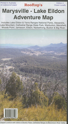 Marysville - Lake Eildon Map - 9781921886126
