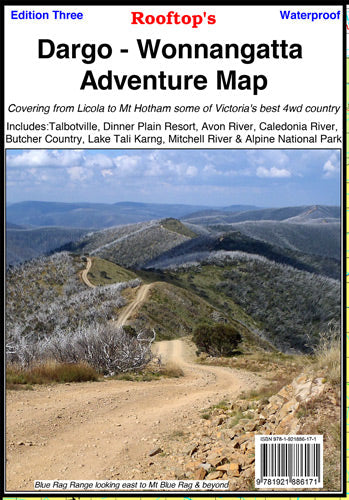Dargo - Wonnangatta Map - 9781921886171