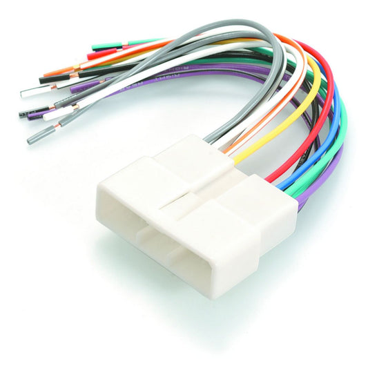 Aerpro Vehicle Specific Plug to Harness Bare Wire 12 Pin fits Honda Accord/Civic 86 On - AP1720