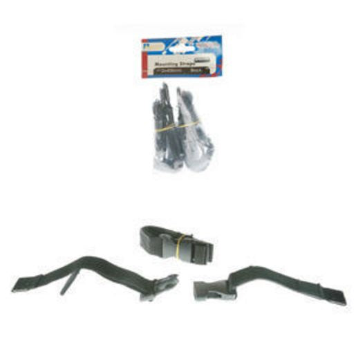 Aerpro Mounting straps 2 x 400mm Black - APMS400