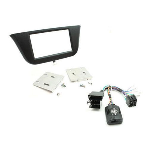 Aerpro Double Din Headunit Installation Kit Black Suits Iveco Daily - FP8133K