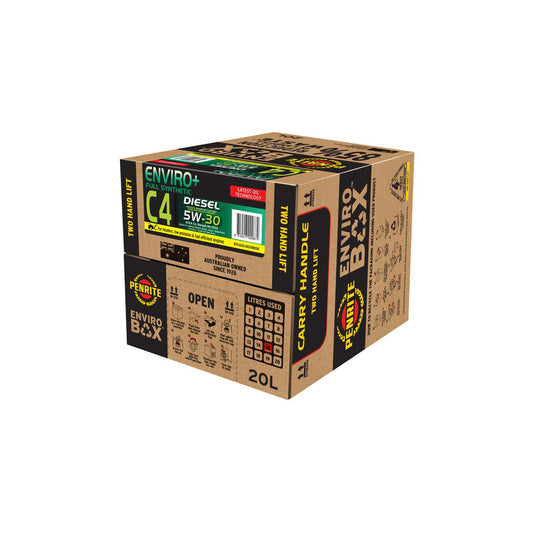 Penrite Enviro+ C4 5W-30 Engine Oil Enviro Box 20L - EPLUSC4020BOX