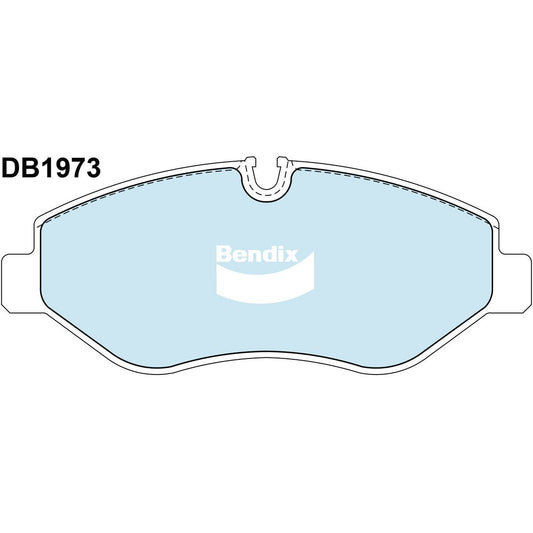Bendix Brake Pads Set - Euro+ Inc Wear Sensor - DB1973EURO
