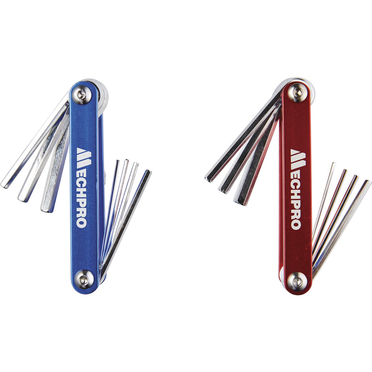 Mechpro Blue Fold Up Hex Keys Set 2pc - MPBHK111K