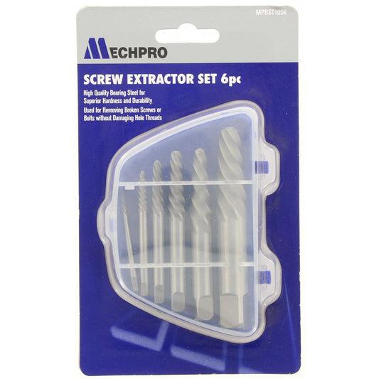 Mechpro Blue Screw Extractor Set 6pc - MPBST105K