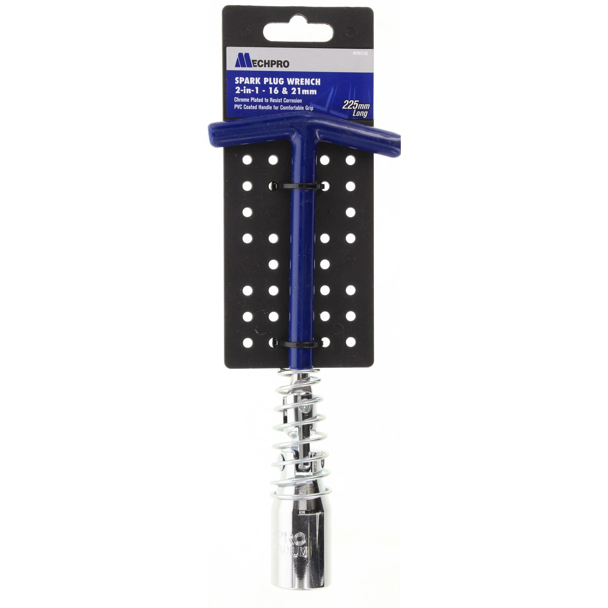 Mechpro Blue 2-In-1 Spark Plug Wrench 16/21mm - MPBE102