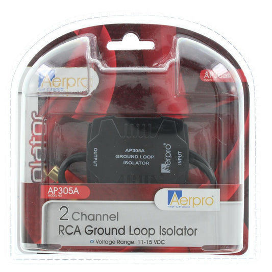 Aerpro 2 Channel Ground Loop Isolator - AP305A